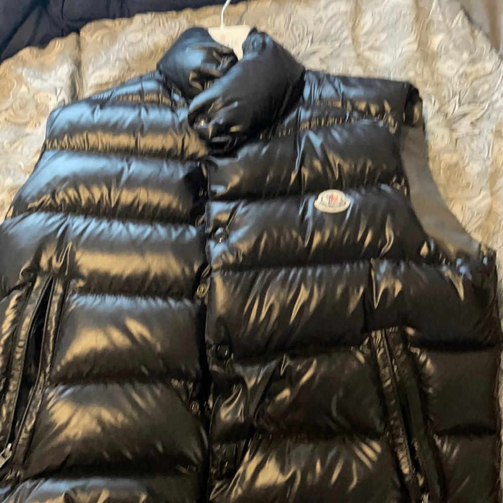 Moncler down puffy vest